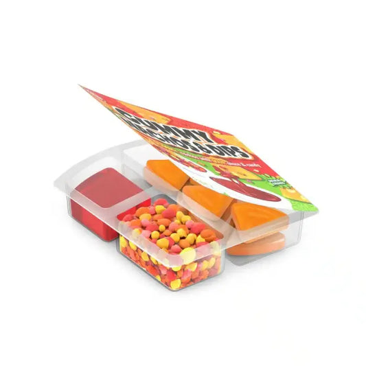 Gummy nacho & dips