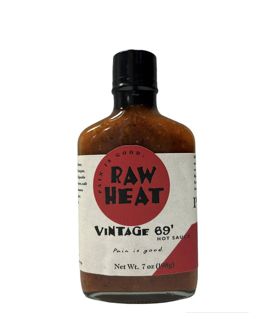 Pain is good Raw heat vintage hot sauce