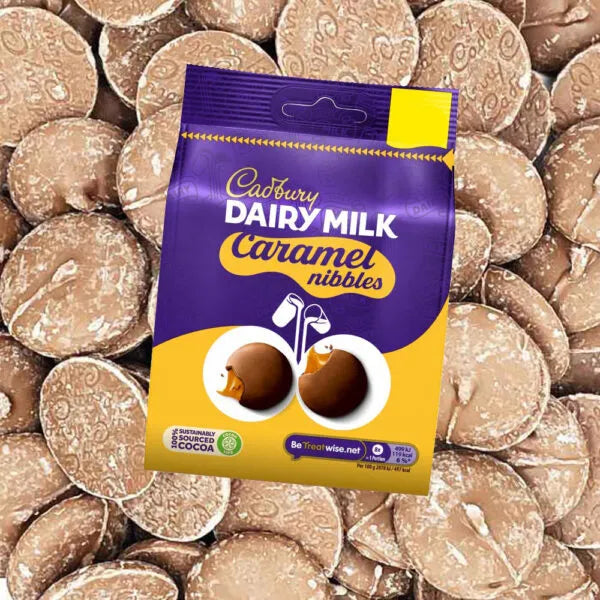 Cadbury diary milk caramel nibble