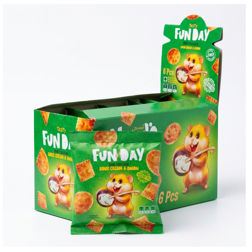 Fun of day mini cracker sour cream and onion