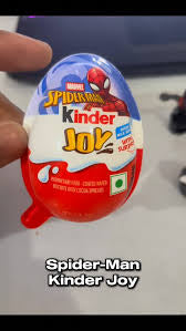Kinder joy spiderman
