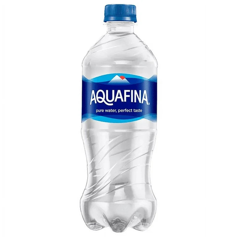 Aquafina water .