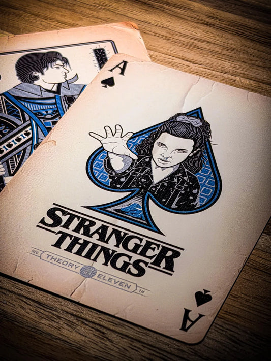 Stranger Things theory eleven Special Edition Playing Cards