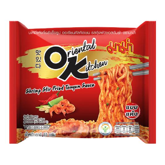 Mama oriental kitchen korean shrimp stir fried tom yum sauce noodles
