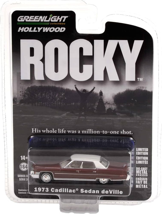 Greenlight Hollywood Rocky 1973 Cadillac Sedan Deville