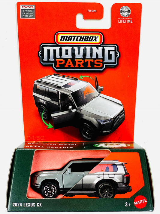 Matchbox 2026 Moving Parts Case J 2024 Lexus GX - Damaged Card
