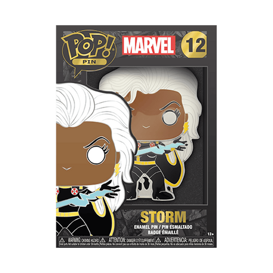 Funko pop enemal pin movies marvel xmen storm