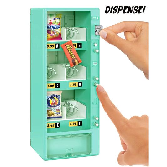 MGA's Miniverse Real Brands Vending Machine (Teal)