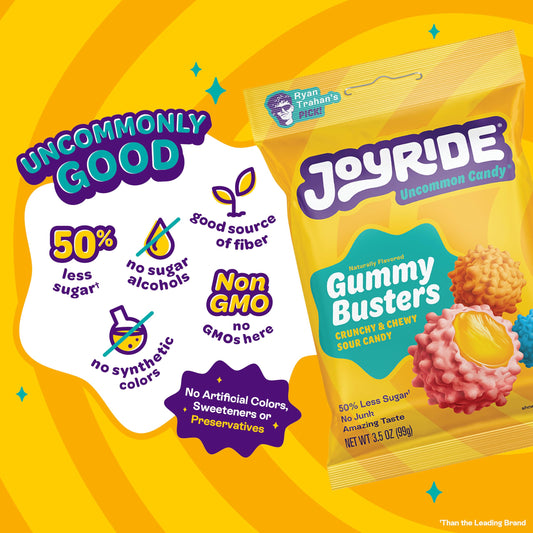 Joyride uncommon crunchy gummy busters