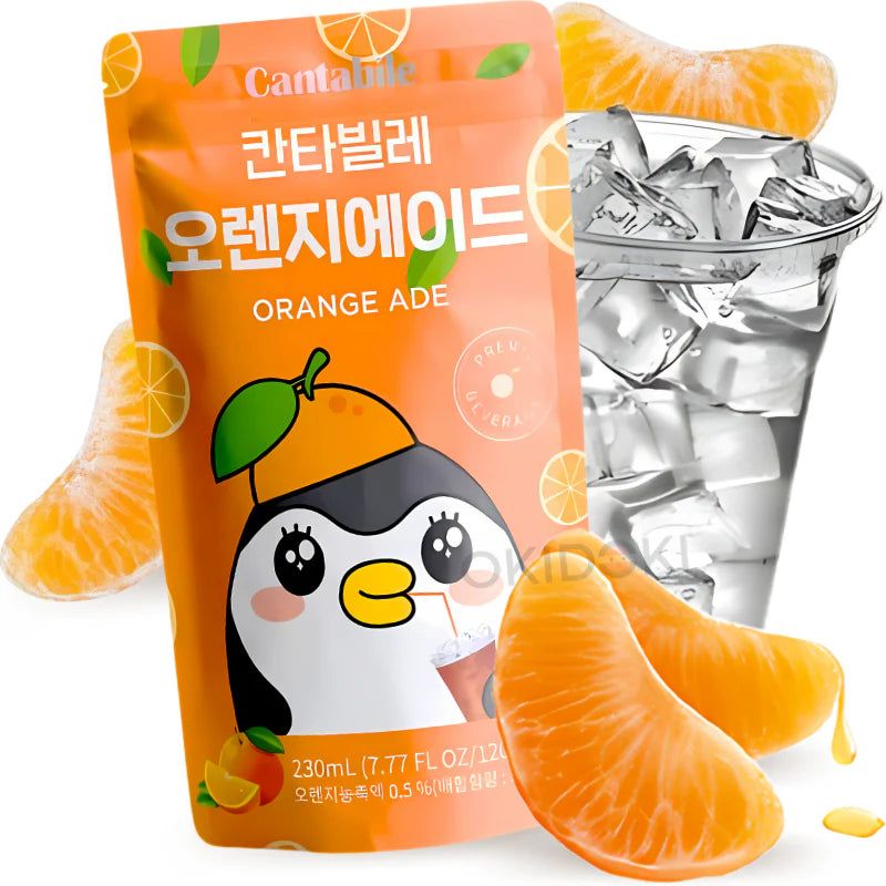 Cantabile orange ade korean drink 🇰🇷