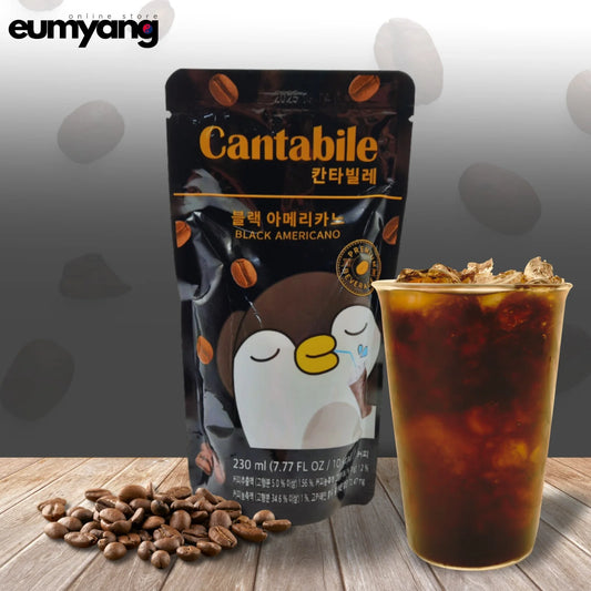 Cantabile black americano flavor korean drink 🇰🇷 مشروب كانتابيلي بنكهة أمريكانو سوداء كوري 🇰🇷