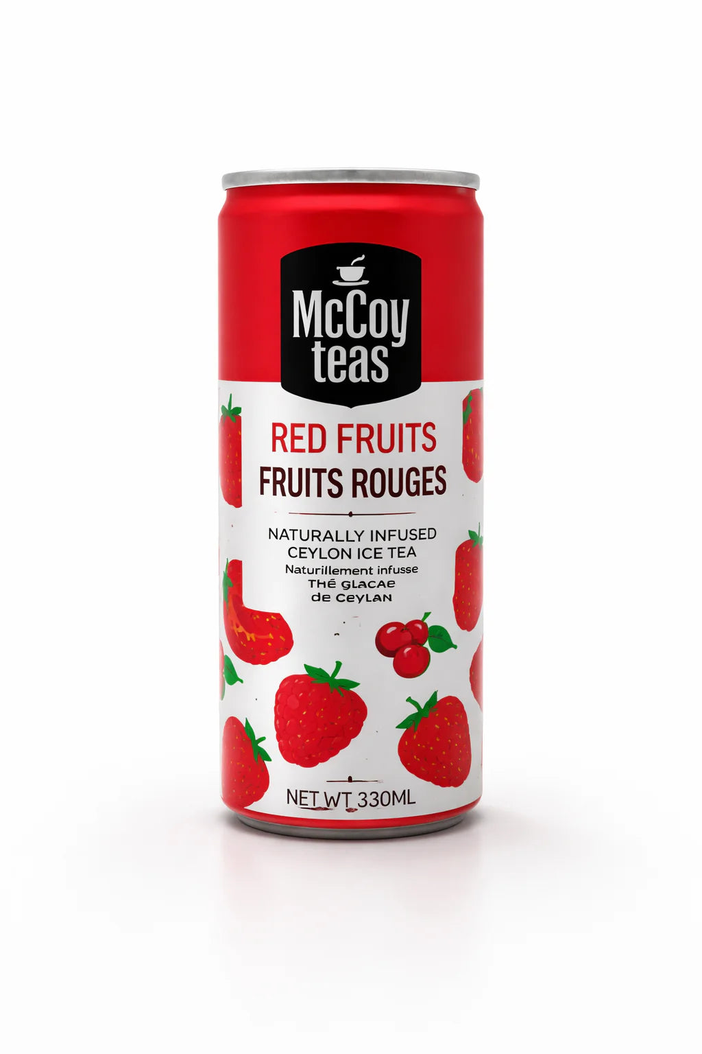 Mccoy ceylon ice tea red fruits flavor zero sugar sri lanka 🇱🇰