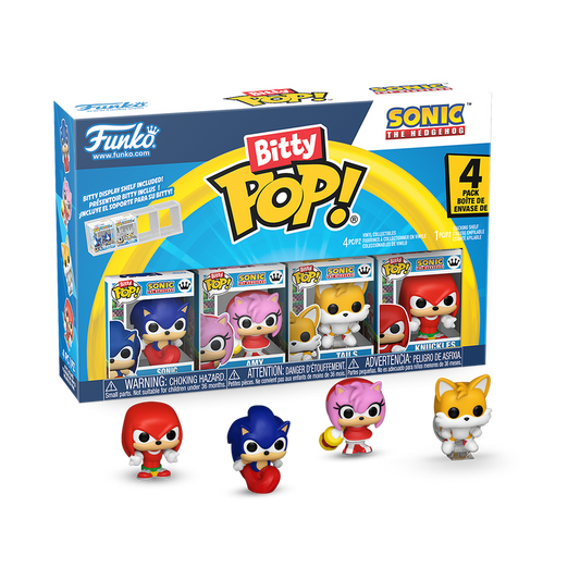 Funko Bitty Pop! Bitty Pop! Sonic the Hedgehog 4-Pack Series 2