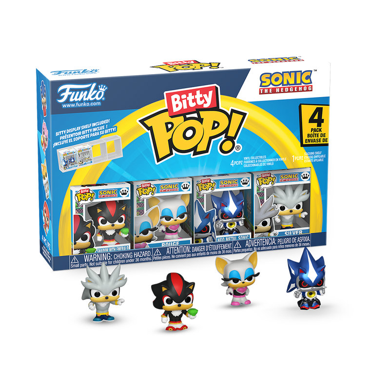 Funko Bitty Pop! Bitty Pop! Sonic the Hedgehog 4-Pack Series 1