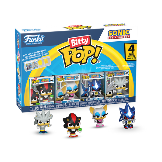 Funko Bitty Pop! Bitty Pop! Sonic the Hedgehog 4-Pack Series 1