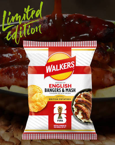 Walkers max world cup 2026 english bang mash Potato Chips