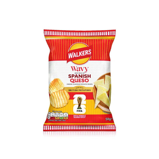 Walkers max world cup 2026 spanish queso cheese Potato Chips