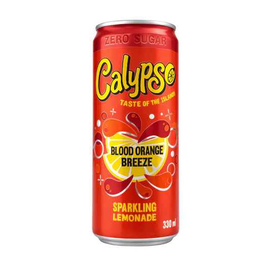 Calypso blood orange breeze sparkling lemonade zero suger