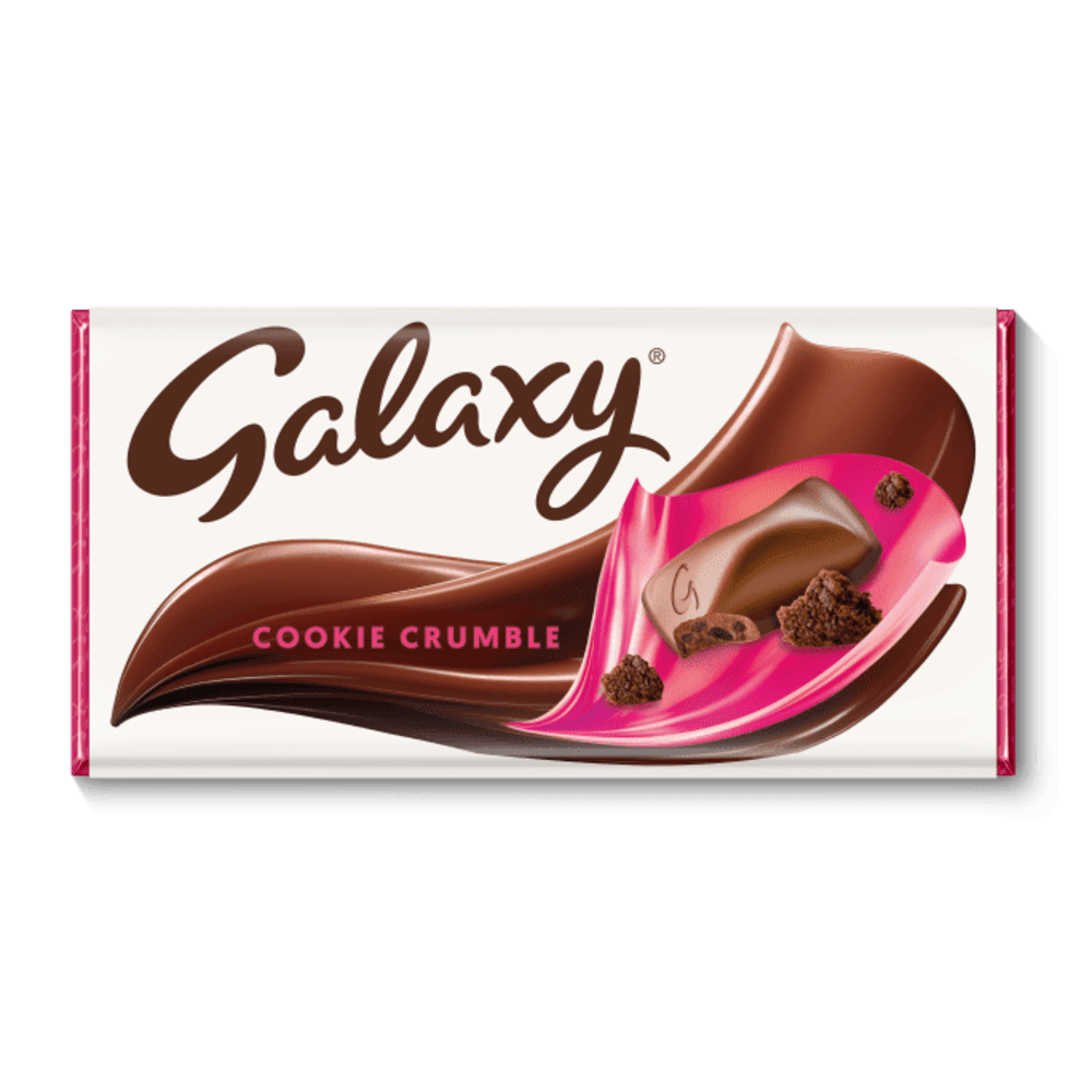 Galaxy cookie crumble chocolate