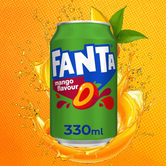 Fanta mango flavor