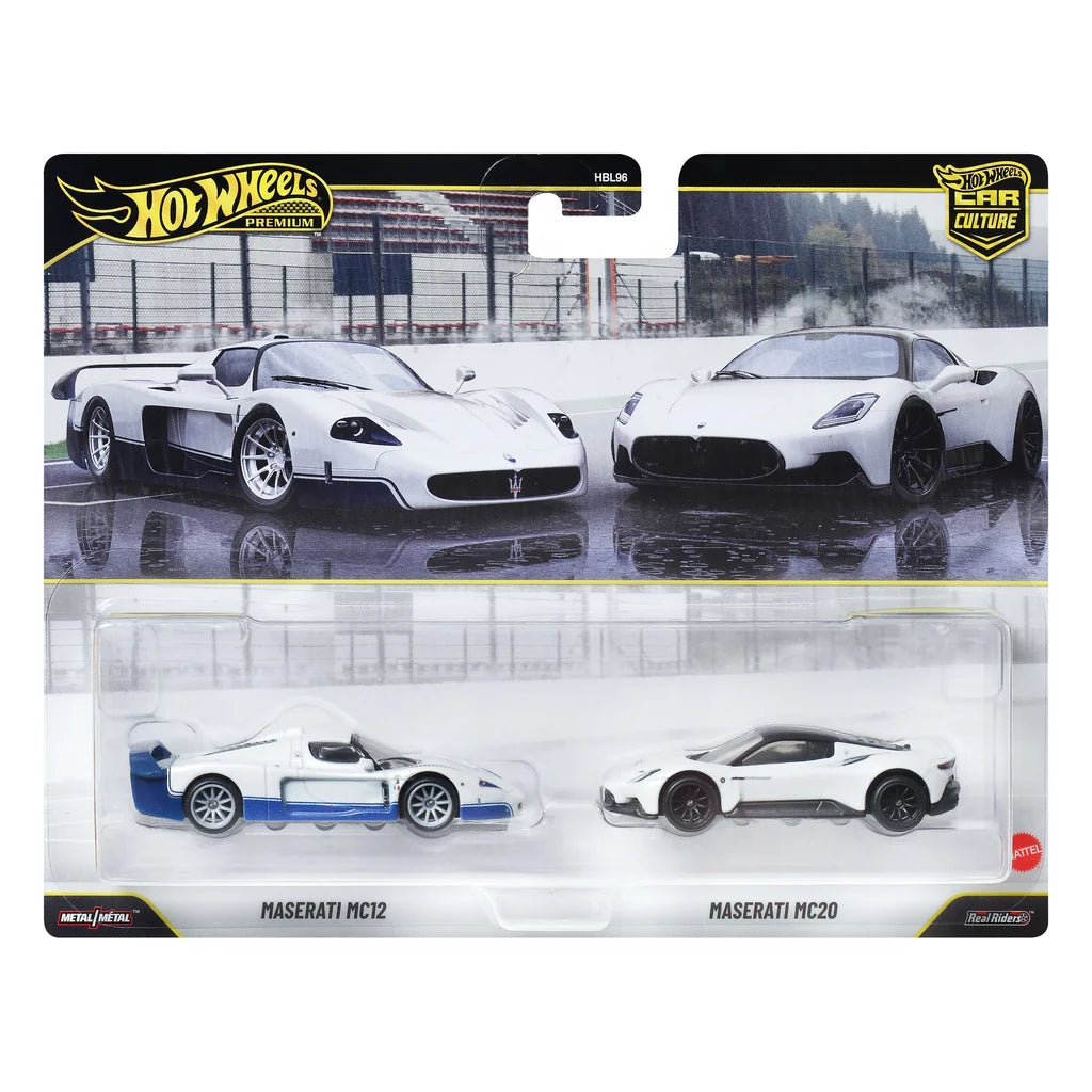 Hot Wheels Premium Car Culture Maserati 2-Pack