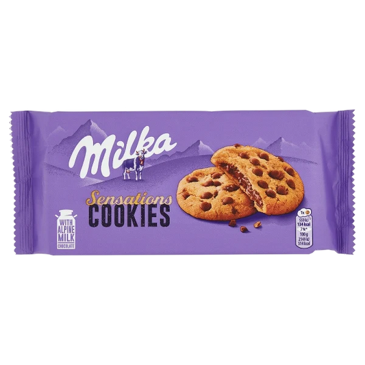 Milka sensations cookies chocolate