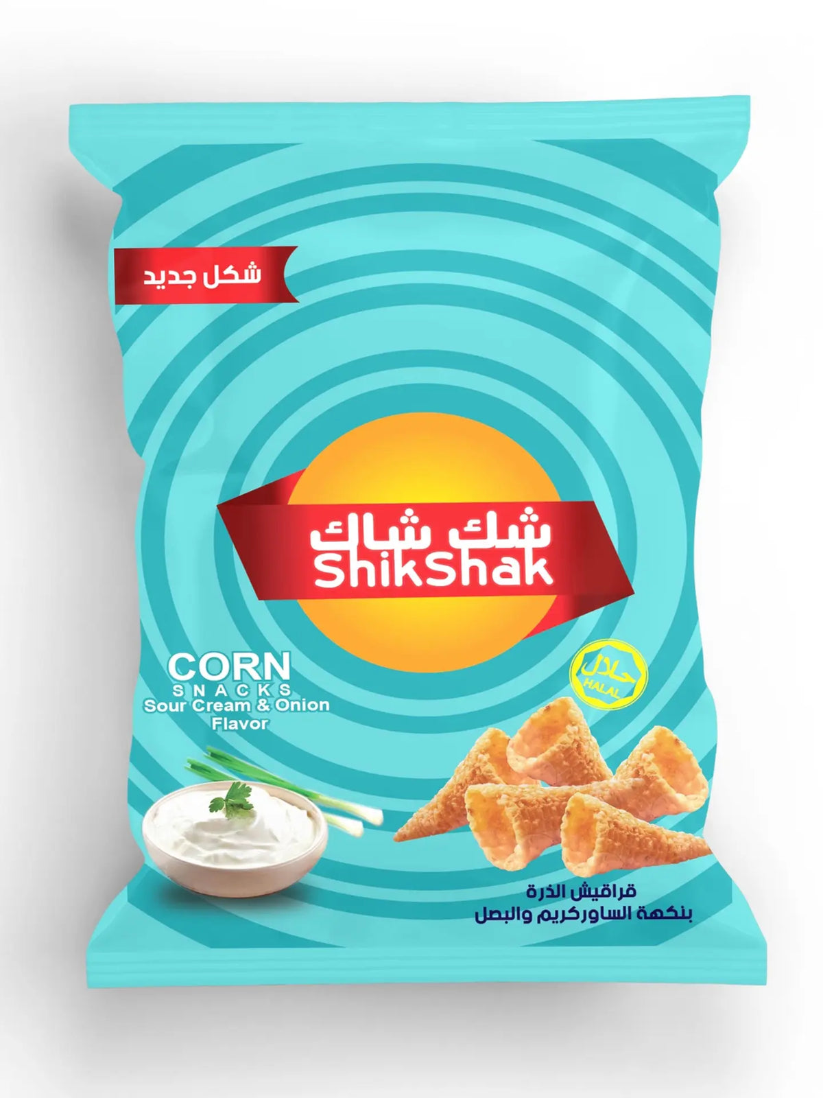 shikshak corn snacks cream & onion flavour
