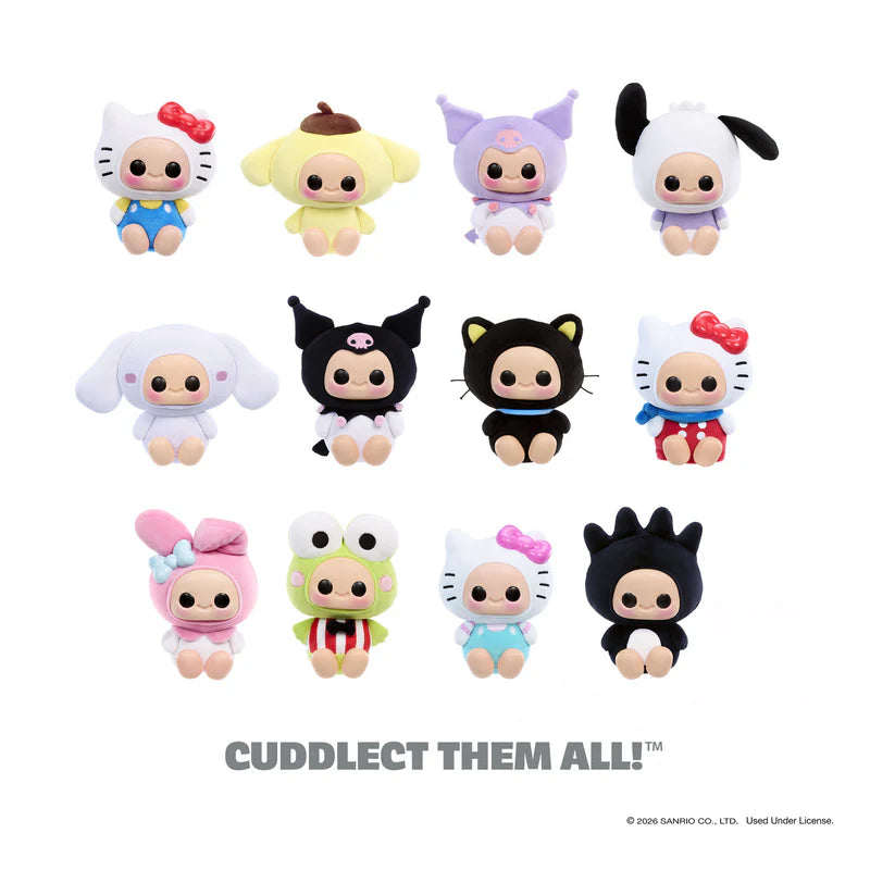 Hyojo Hello Kitty® and Friends Series Blind Box Squishy Collectible - Hello Kitty®, Kuromi™, Pompompurin™