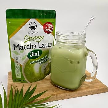 Kagura creamy matcha latte 3in1 japan