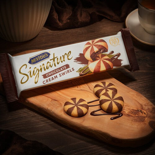 Mcvities sign choco cream swirls