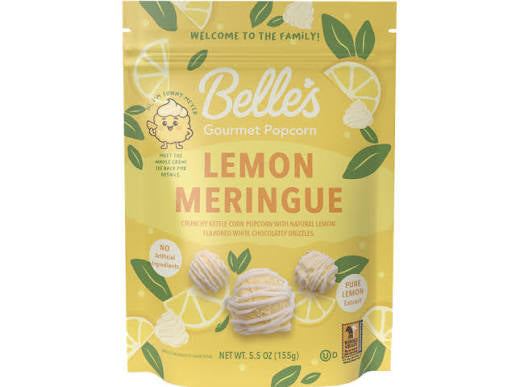 Bellas gourmet kettle popcorn lemon meringue flavor