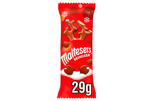 Maltesers reindeer chocolate شوكولاتة مالتيزرز بنكهة الرنة
