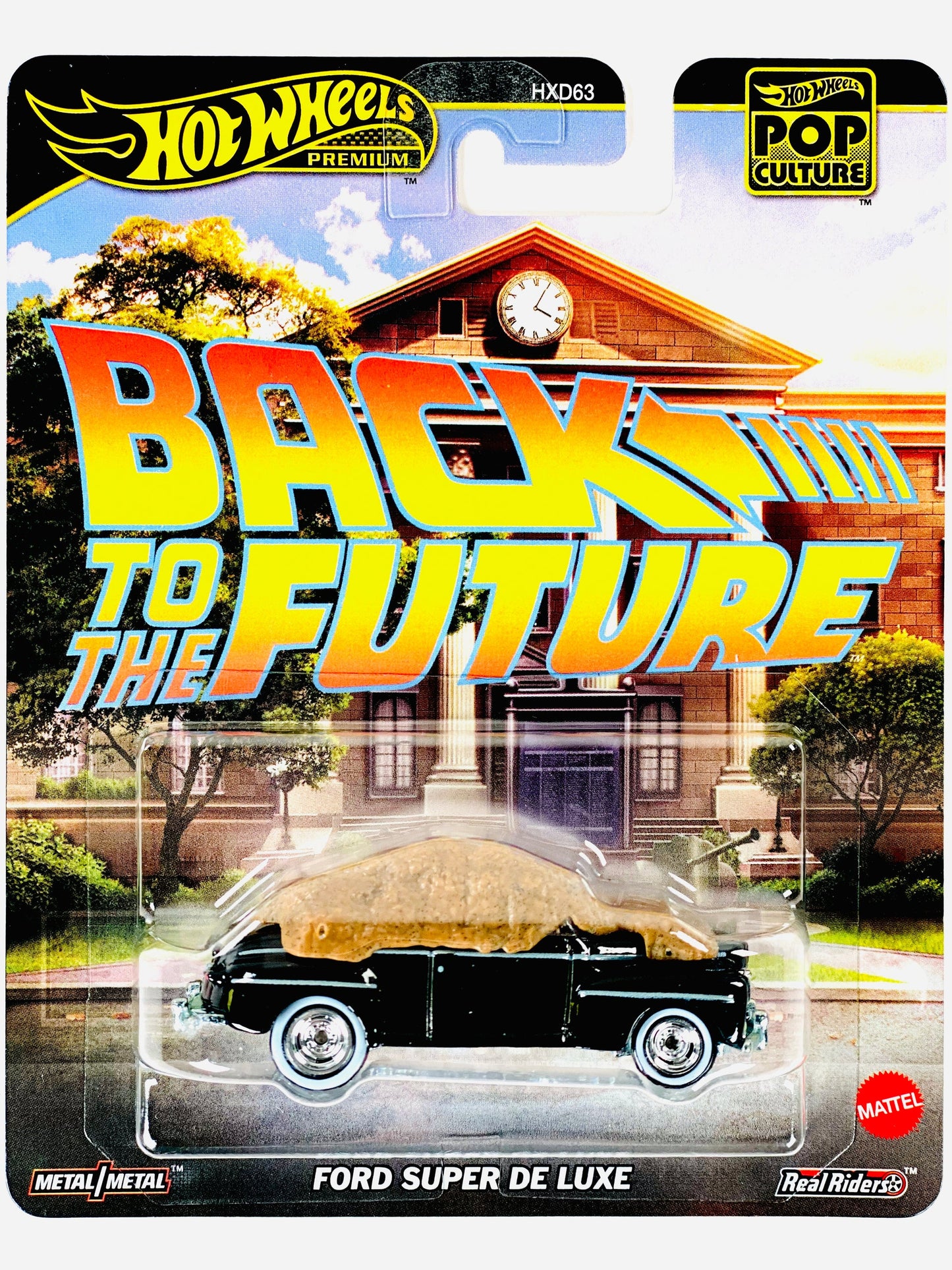 Hot Wheels 2025 Pop Culture Case J Back to the Future Ford Super De Luxe