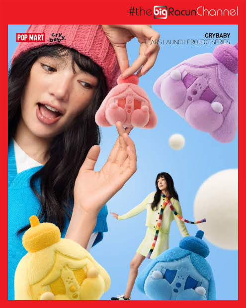 Pop mart cry baby tears launch project blind box