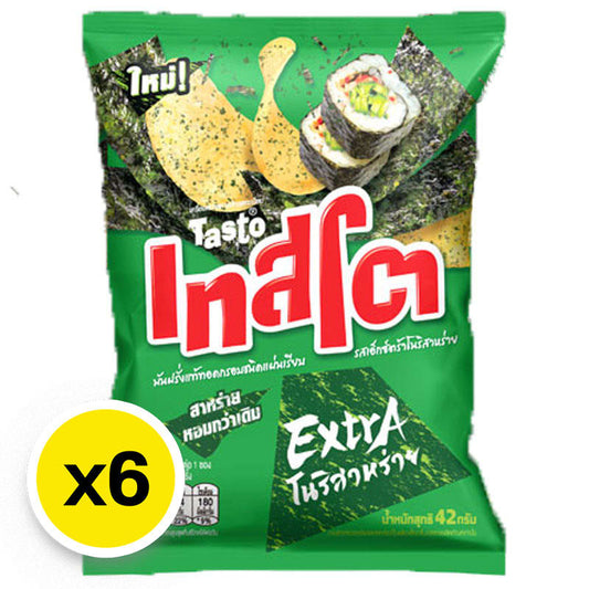 Tasto extra seaweed flavor potato chips