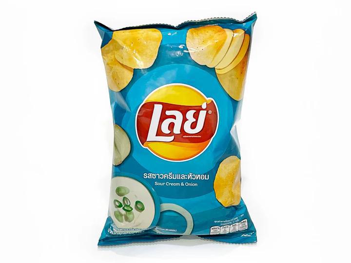 Lays Thailand sour cream and onion