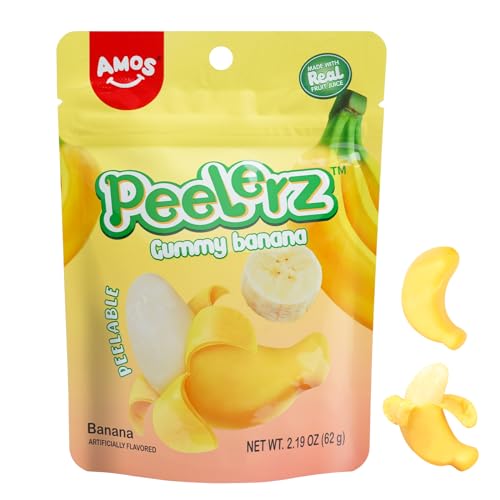 Peelerz - علكة الموز القابلة للتقشير - 62 جم/كيس