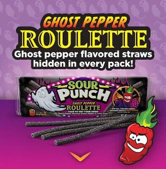 Sour Punch ghost pepper roulette  4.5oz