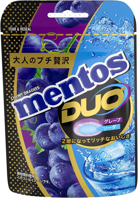 Mentos japan duo soda grape