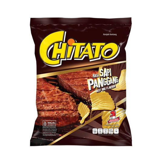 Chitato potato chips bbq beef