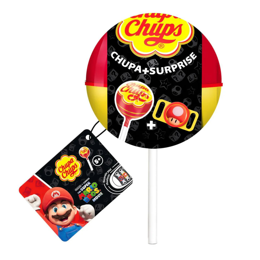 Chupa chups mario and suprise تشوبا تشوبس ماريو والمفاجأة