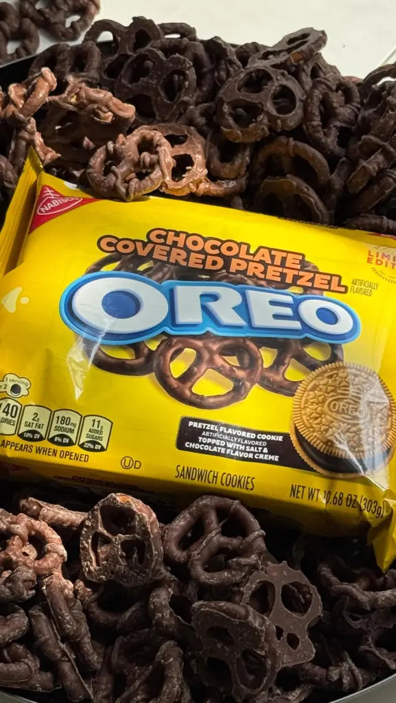 OREO chocolate covered pretzel