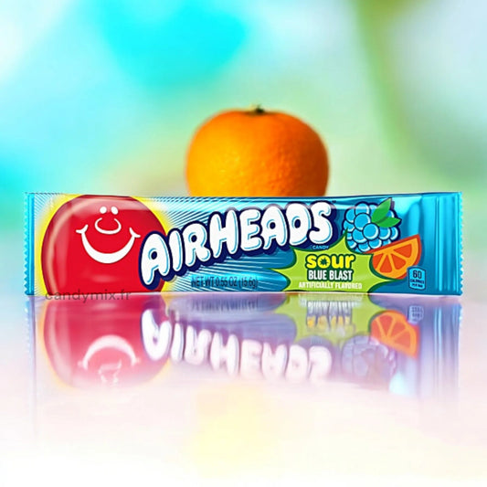 Air heads sur blue blast candy bonbon