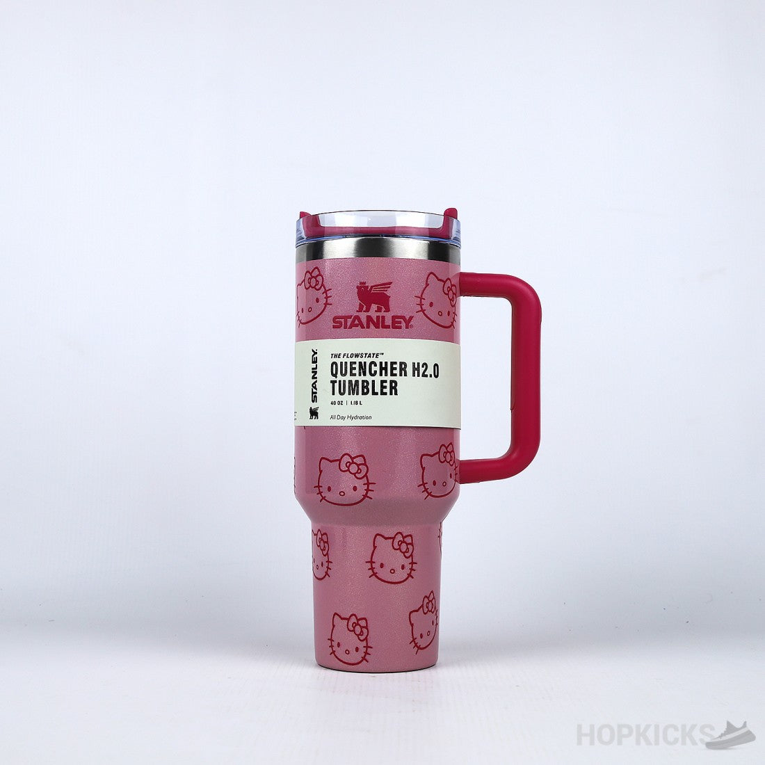 Stanley hello kitty pink cup 1.18L كوب ستانلي هيلو كيتي الوردي 1.18 لتر