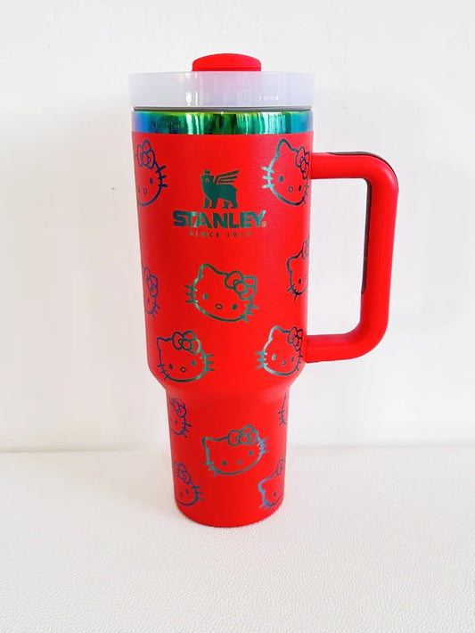 Stanley hello kitty red cup 1.18L كوب ستانلي هيلو كيتي الأحمر 1.18 لتر