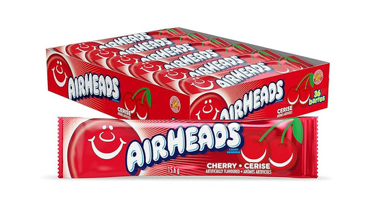Air heads cherry candy bonbon