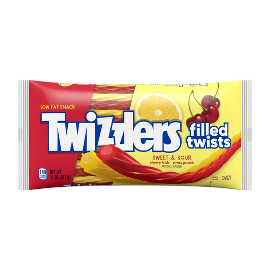 Twizzlers filled twist sweet and sour