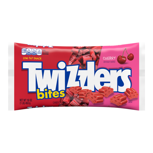 Twizzlers bites cherry