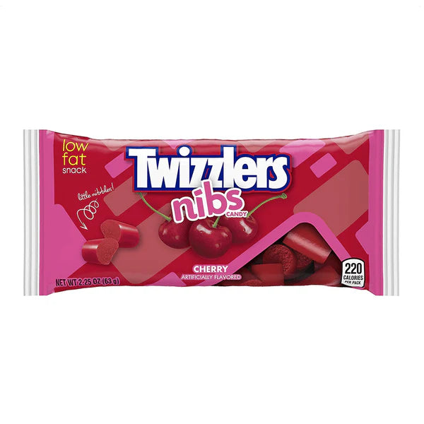 Twizzlers nibs cherry 63g