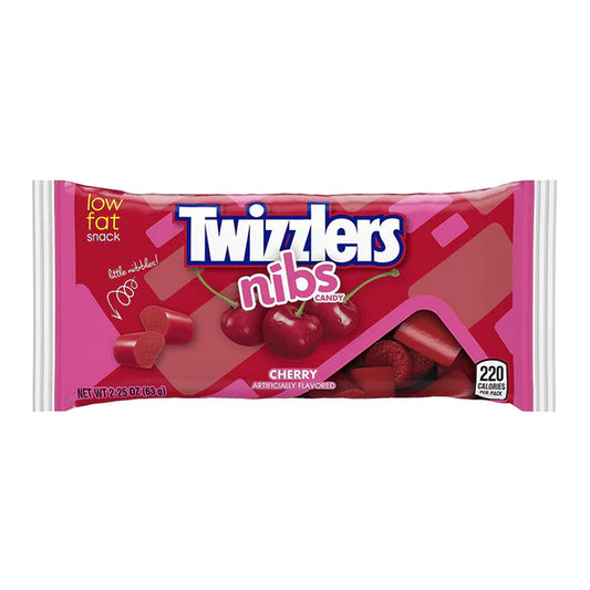 Twizzlers nibs cherry 63g